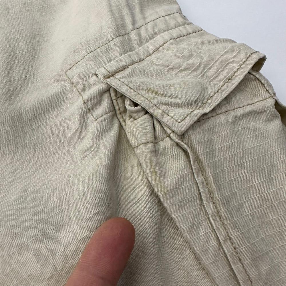 (중고) Polo 폴로랄프로렌 립스탑 라이트 베이지 카고 하프 팬츠 9