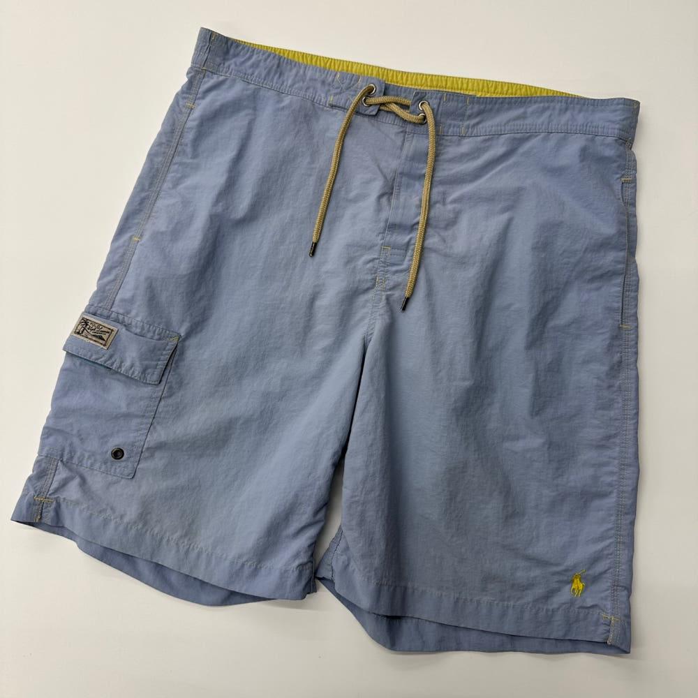 (중고) Polo 폴로랄프로렌 스카이블루 나일론 스윔 팬츠 4