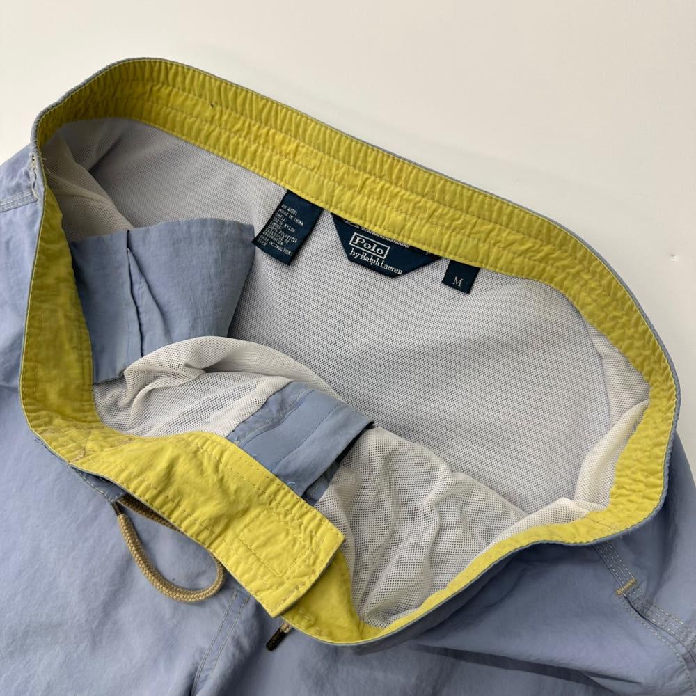 (중고) Polo 폴로랄프로렌 스카이블루 나일론 스윔 팬츠 7