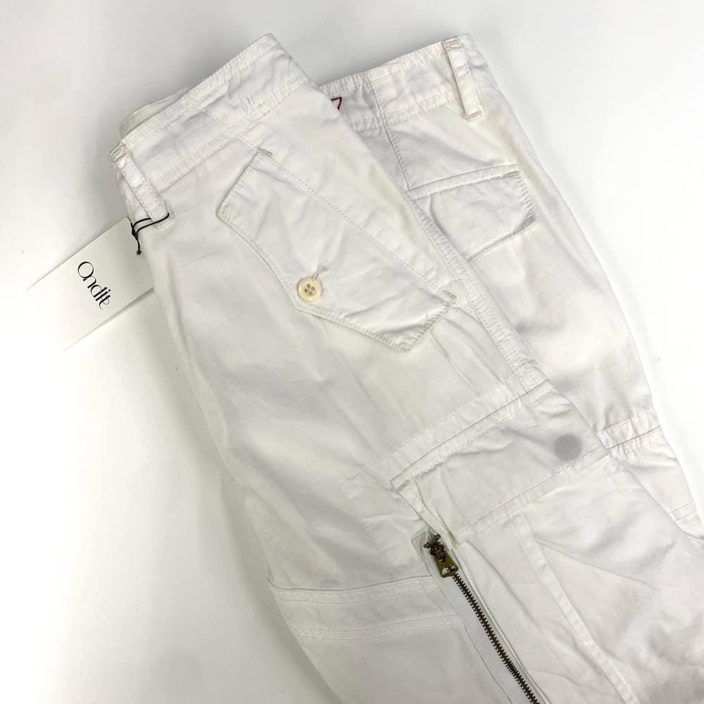 (중고) Polo 폴로랄프로렌 화이트 조거 카고 팬츠 5