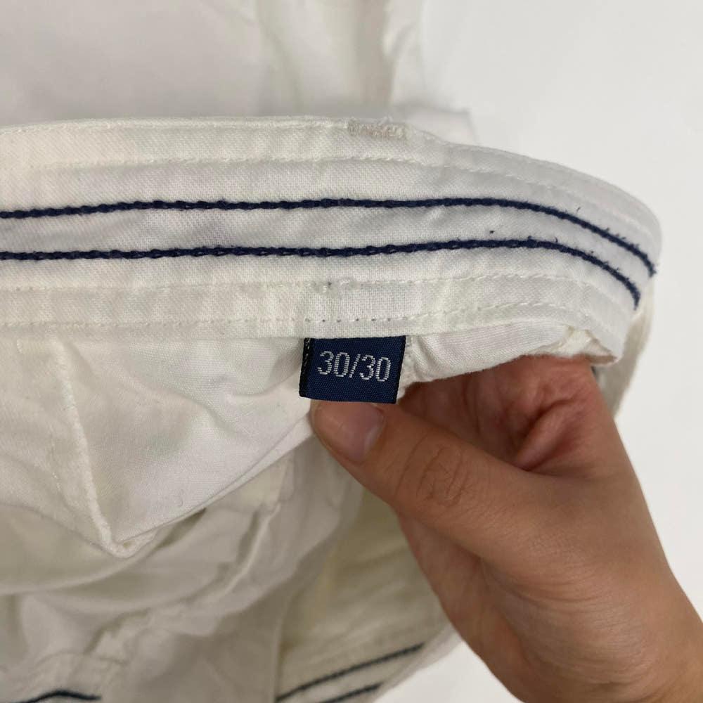 (중고) Polo 폴로랄프로렌 화이트 조거 카고 팬츠 9