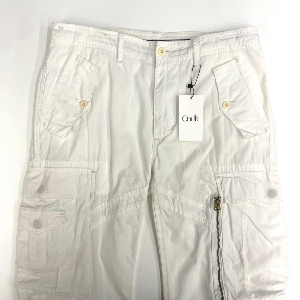 (중고) Polo 폴로랄프로렌 화이트 조거 카고 팬츠 10
