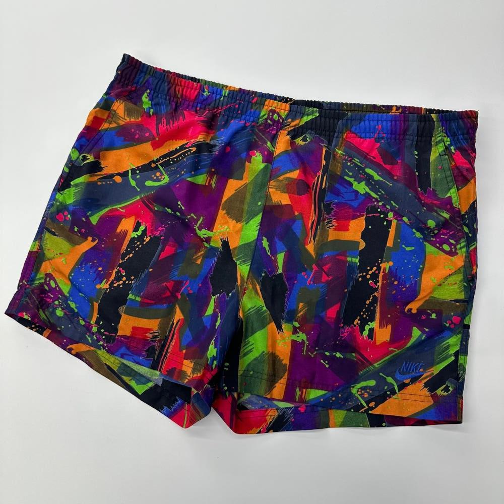 (중고) Nike 나이키 삼나스포츠 1994‘s 컬러 패턴 하프 팬츠 3