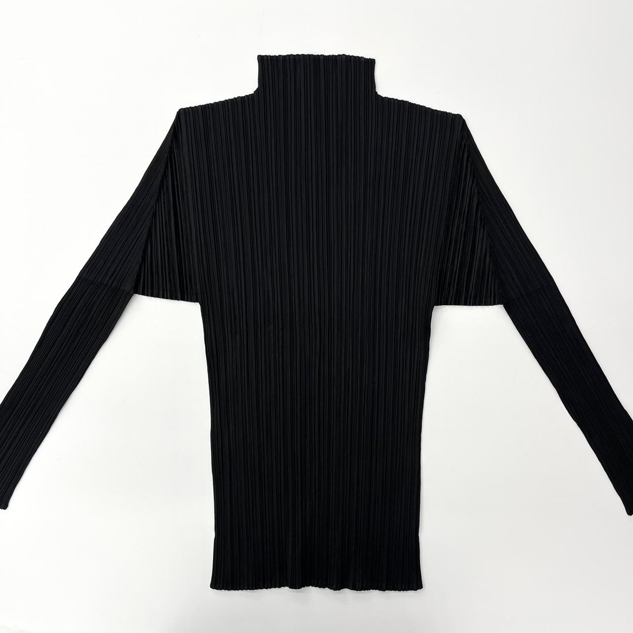 (중고)Issey miyake 이세이미야케 플리츠플리즈 폴라티 긴팔 2