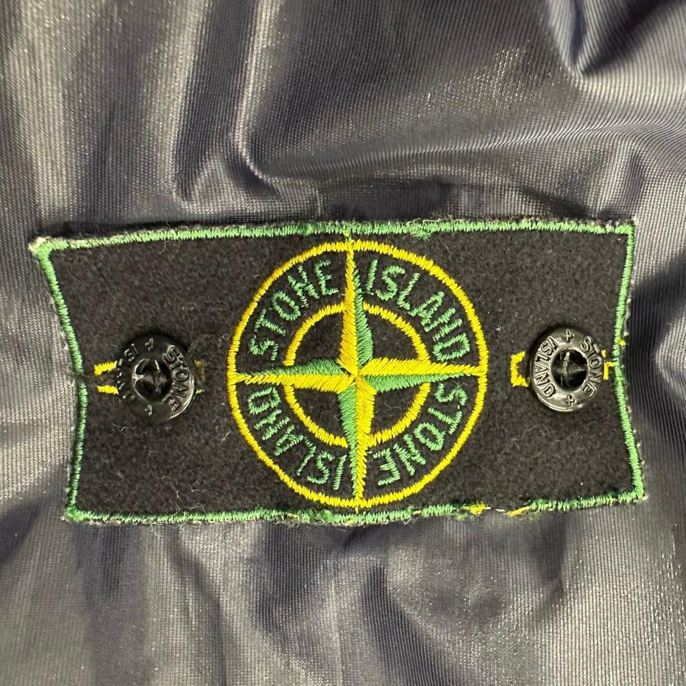 (중고) Stone island 스톤아일랜드 1990‘s 그린 와펜 나일론 후드 자켓 8
