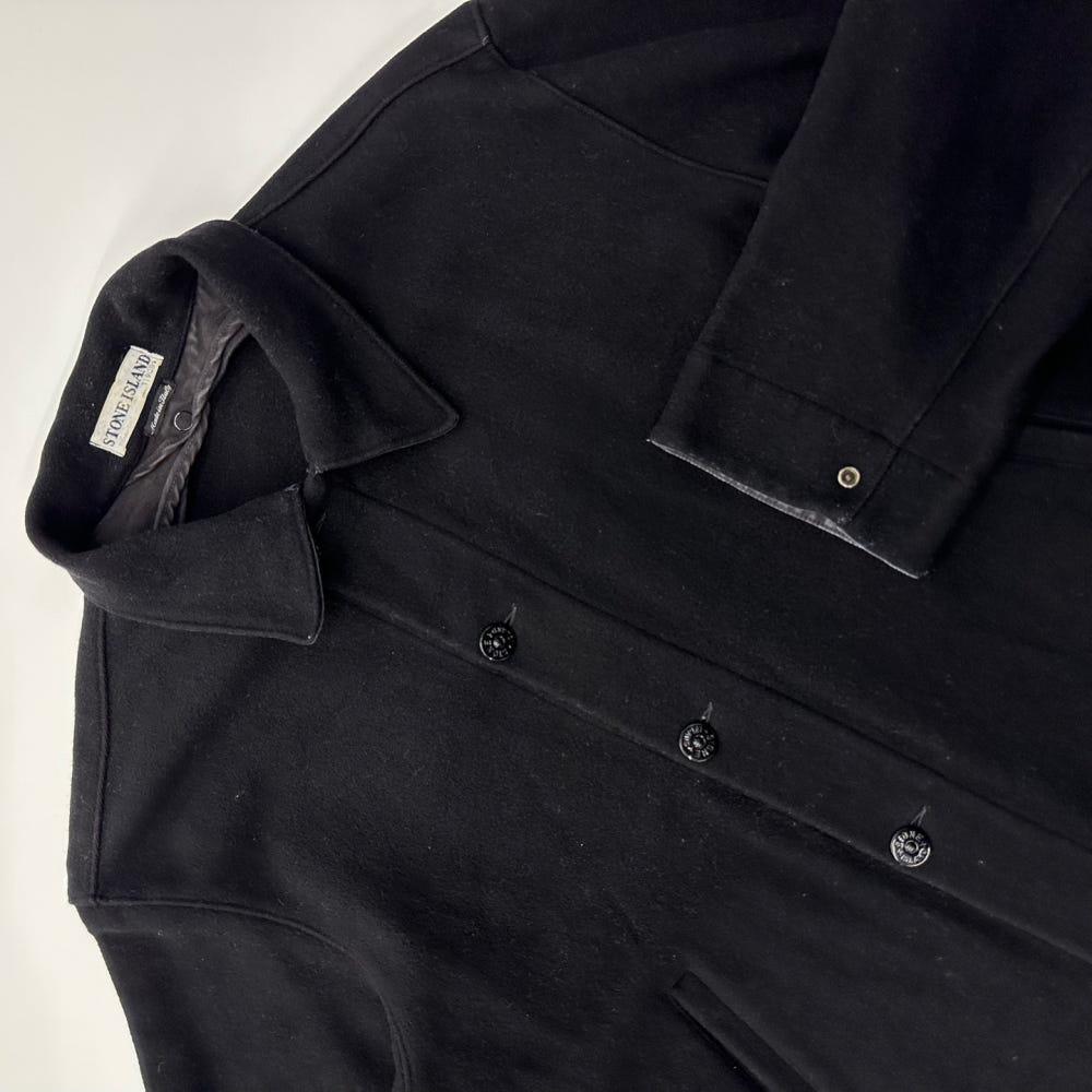 (중고) Stone island 스톤아일랜드 1990‘s 그린 와펜 나일론 후드 자켓 7