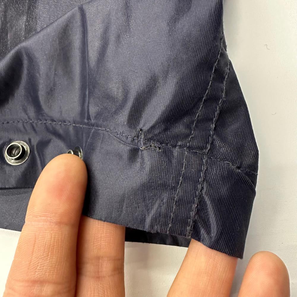 (중고) Stone island 스톤아일랜드 1990‘s 그린 와펜 나일론 후드 자켓 10