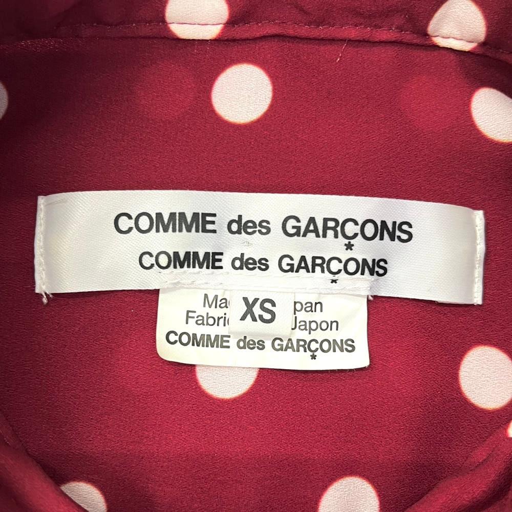 (중고) Commedes 꼼데가르송 도트 패턴 셔츠 스커트 셋업 7