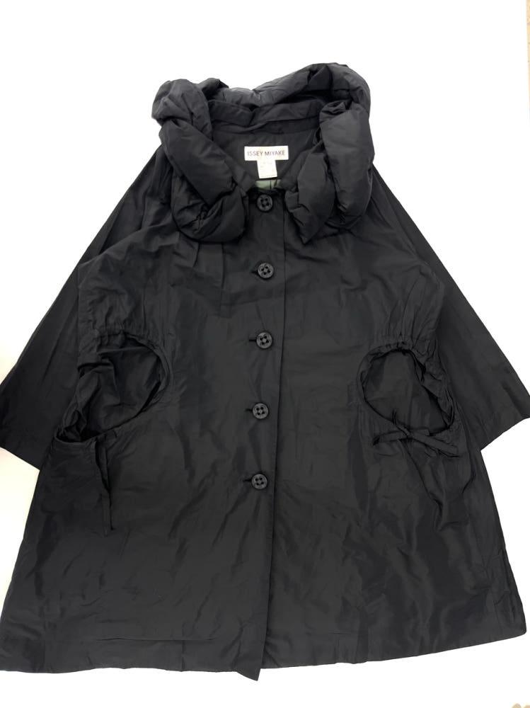 (중고)isseymiyake 이세이미야케 00’s 아카이브 블랙 코트 3