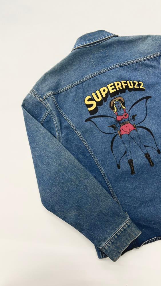 (중고) Hysteric Glamour 히스테릭 글래머 웨스턴 데님 프린팅 자켓 4