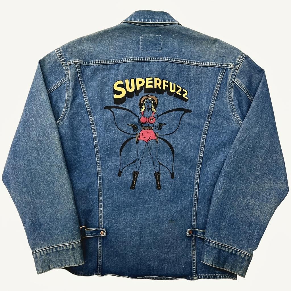 (중고) Hysteric Glamour 히스테릭 글래머 웨스턴 데님 프린팅 자켓 1