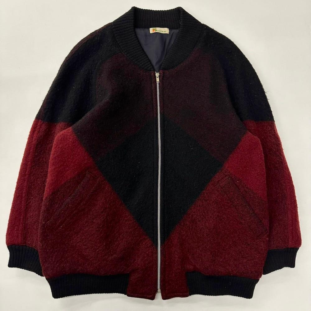 (중고)isseymiyake 이세이미야케 모직 블루종 3