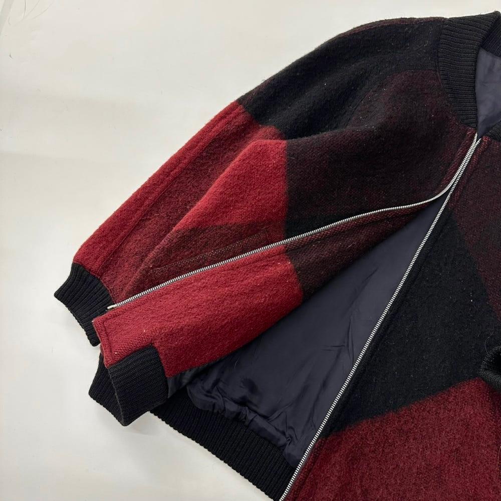 (중고)isseymiyake 이세이미야케 모직 블루종 7