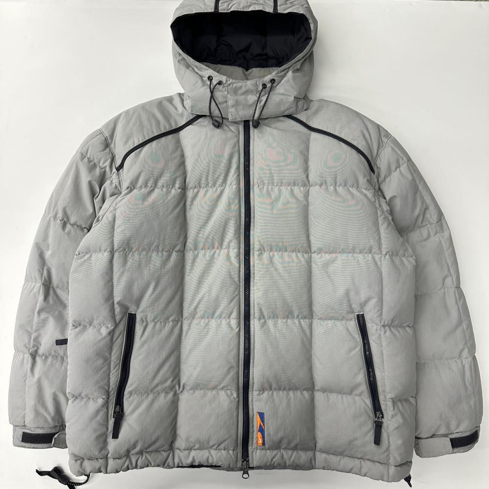 (중고)  Nike 나이키 2000‘s 제펜 퀼티드 그레이 다운 후드 패딩 3