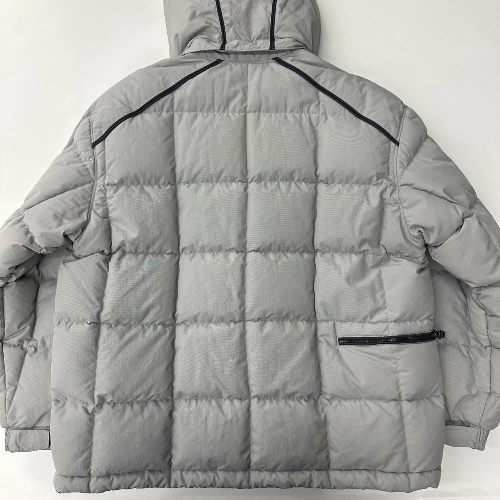 (중고)  Nike 나이키 2000‘s 제펜 퀼티드 그레이 다운 후드 패딩 6