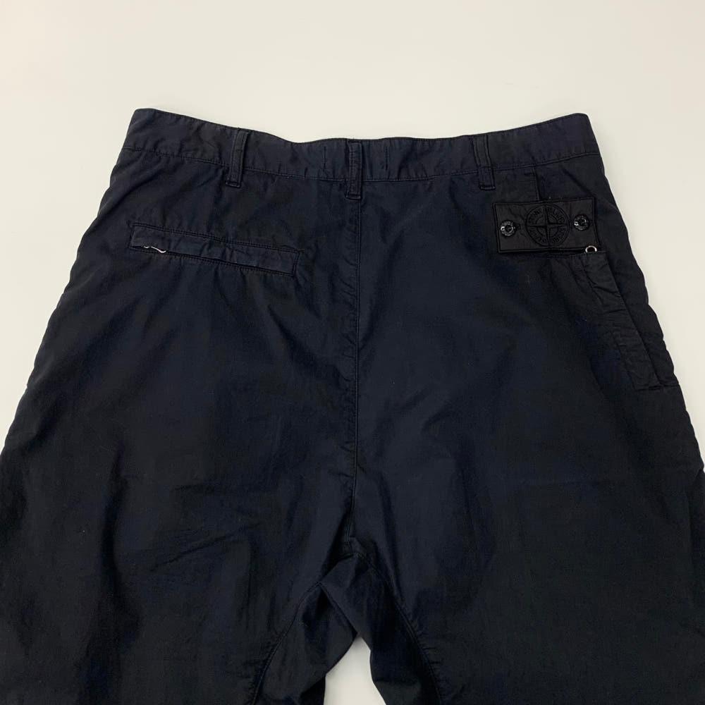 (중고)Stone Island 스톤아일랜드 쉐도우 프로젝트 블랙 와펜 코튼 카고 팬츠 9