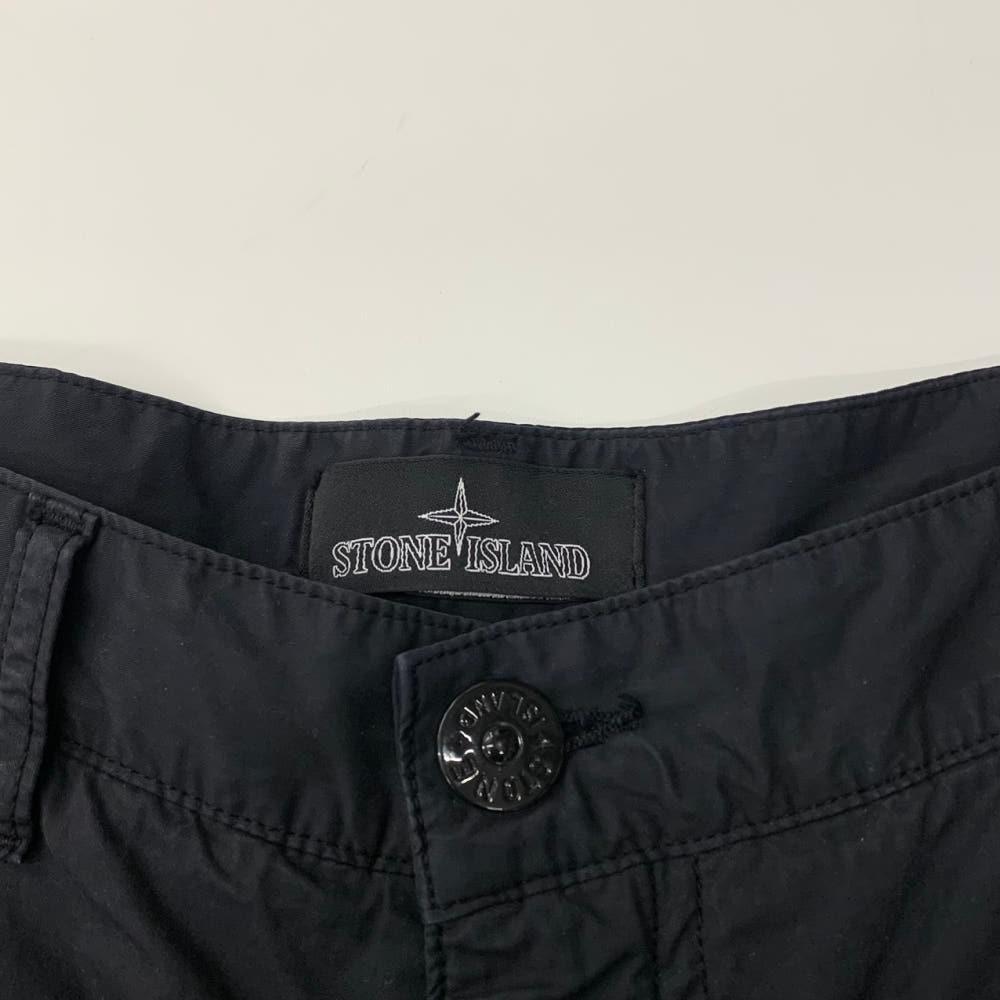 (중고)Stone Island 스톤아일랜드 쉐도우 프로젝트 블랙 와펜 코튼 카고 팬츠 8