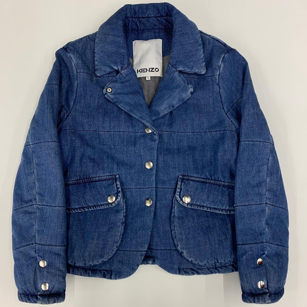 (중고)Kenzo 겐조 싱글 브레스티드 데님 재킷 2