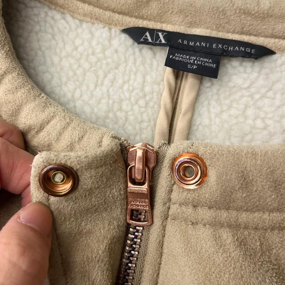 (중고)Armani exchange 아르마니 익스체인지 스웨이드 무스탕 6