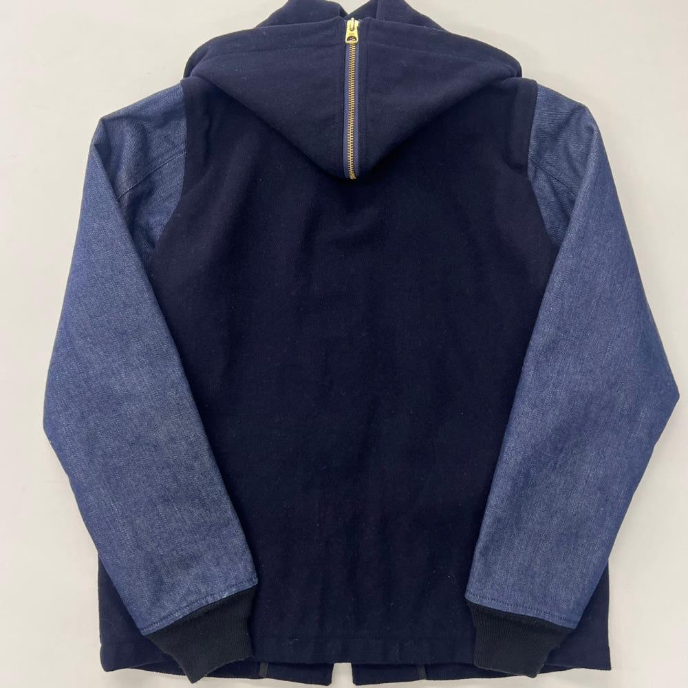 (중고)Levi’s 리바이스 x 알파인더 스트리 바시티 USAL 데님 배색 지퍼 후드집업 11