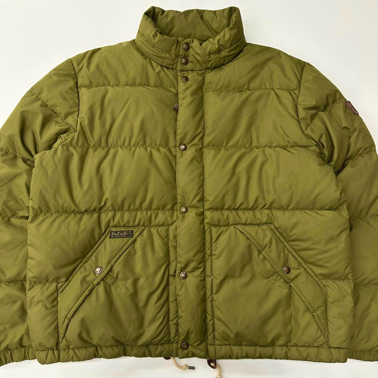 (중고) Polo 폴로랄프로렌 엘름우드 레더 패치 다운 2
