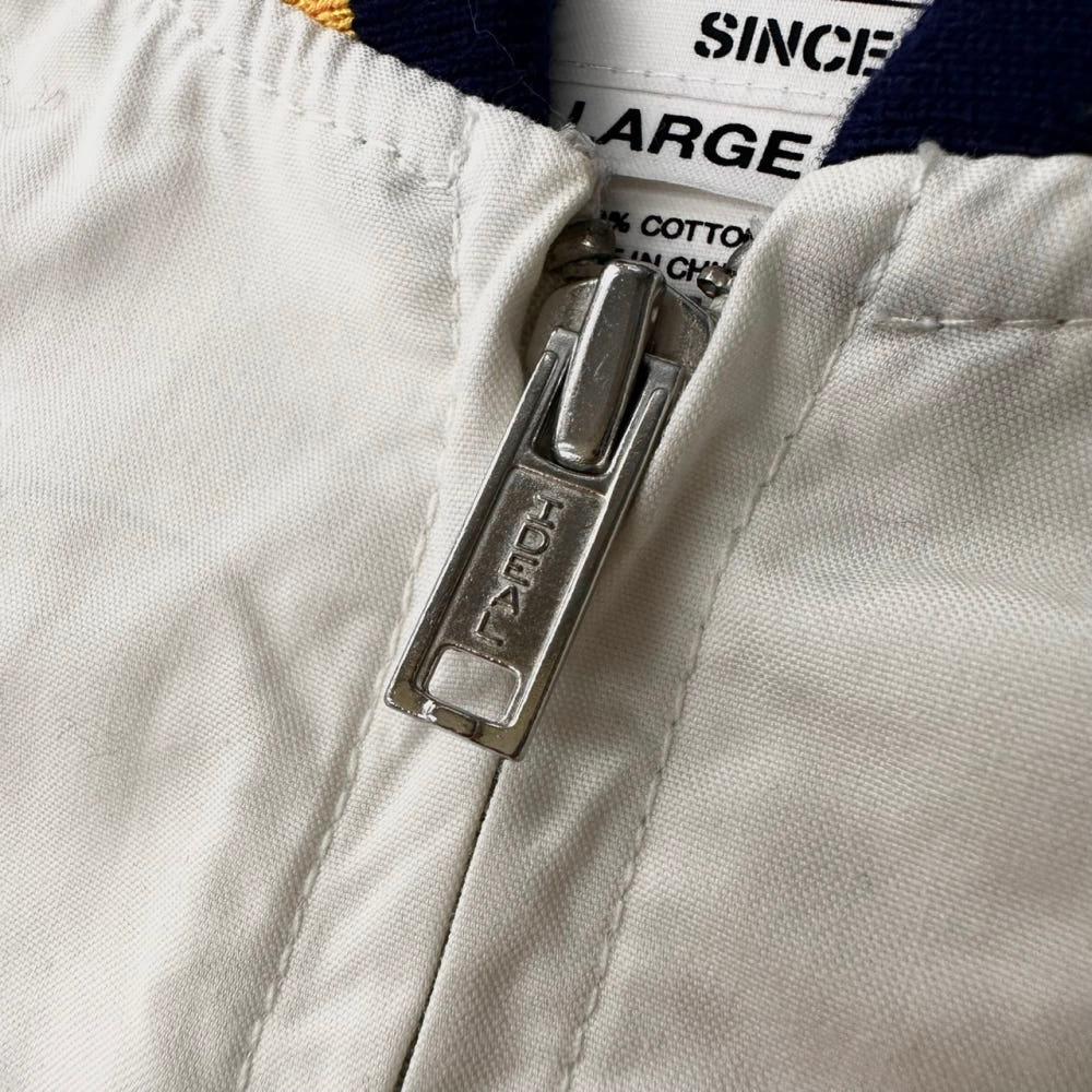 (중고)  STUSSY 스투시 x 블랙 쉽 코튼 바시티 자켓 6