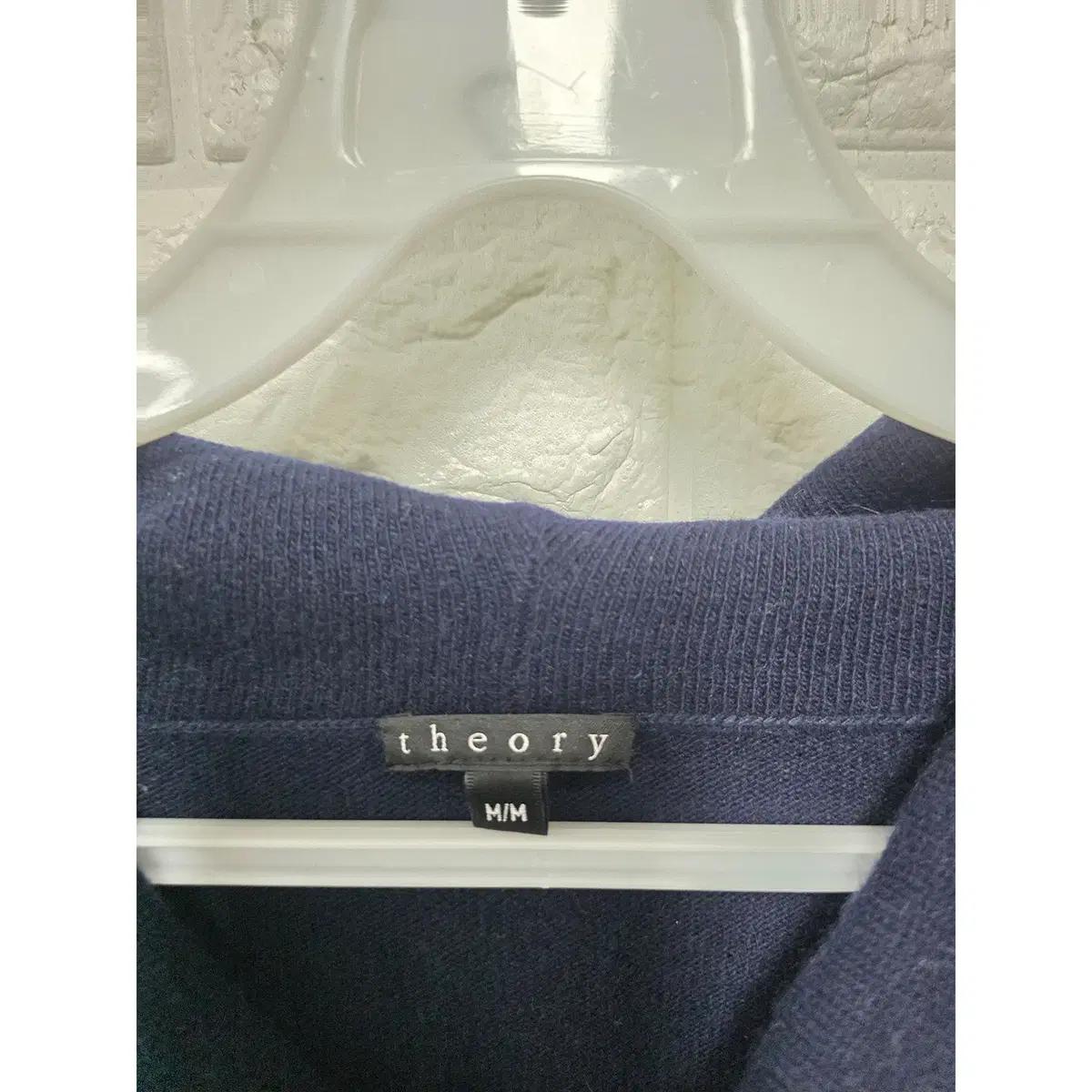 M 띠어리 캐시미어혼방 네이비 집업 자켓 D436 3