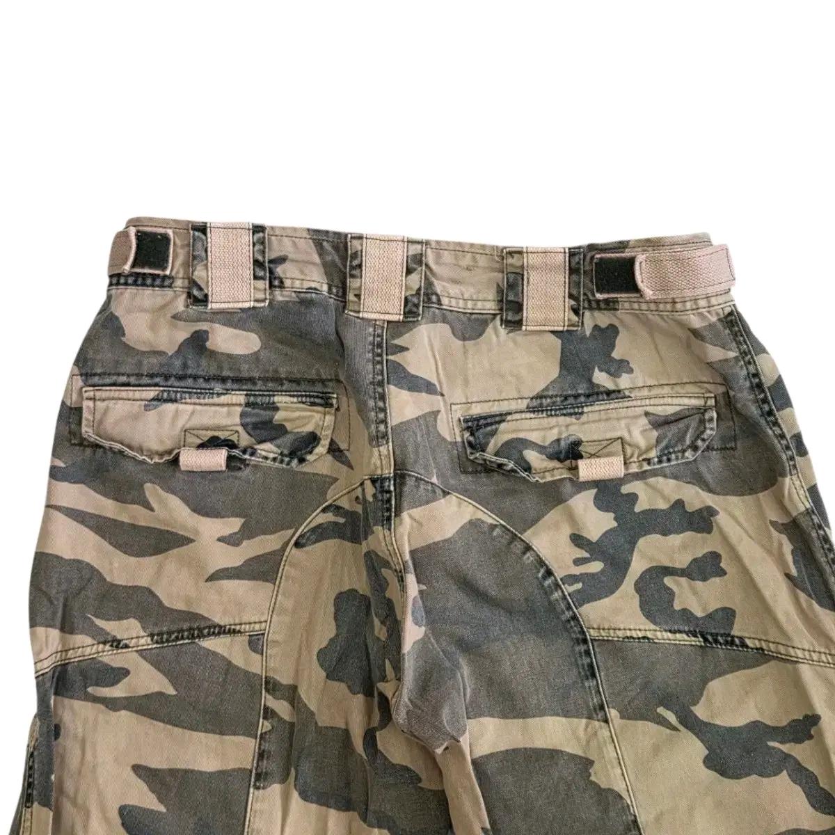 Jack&Jones 90s 카모 플레어 파라슈트 빈티지 데님 팬츠 5