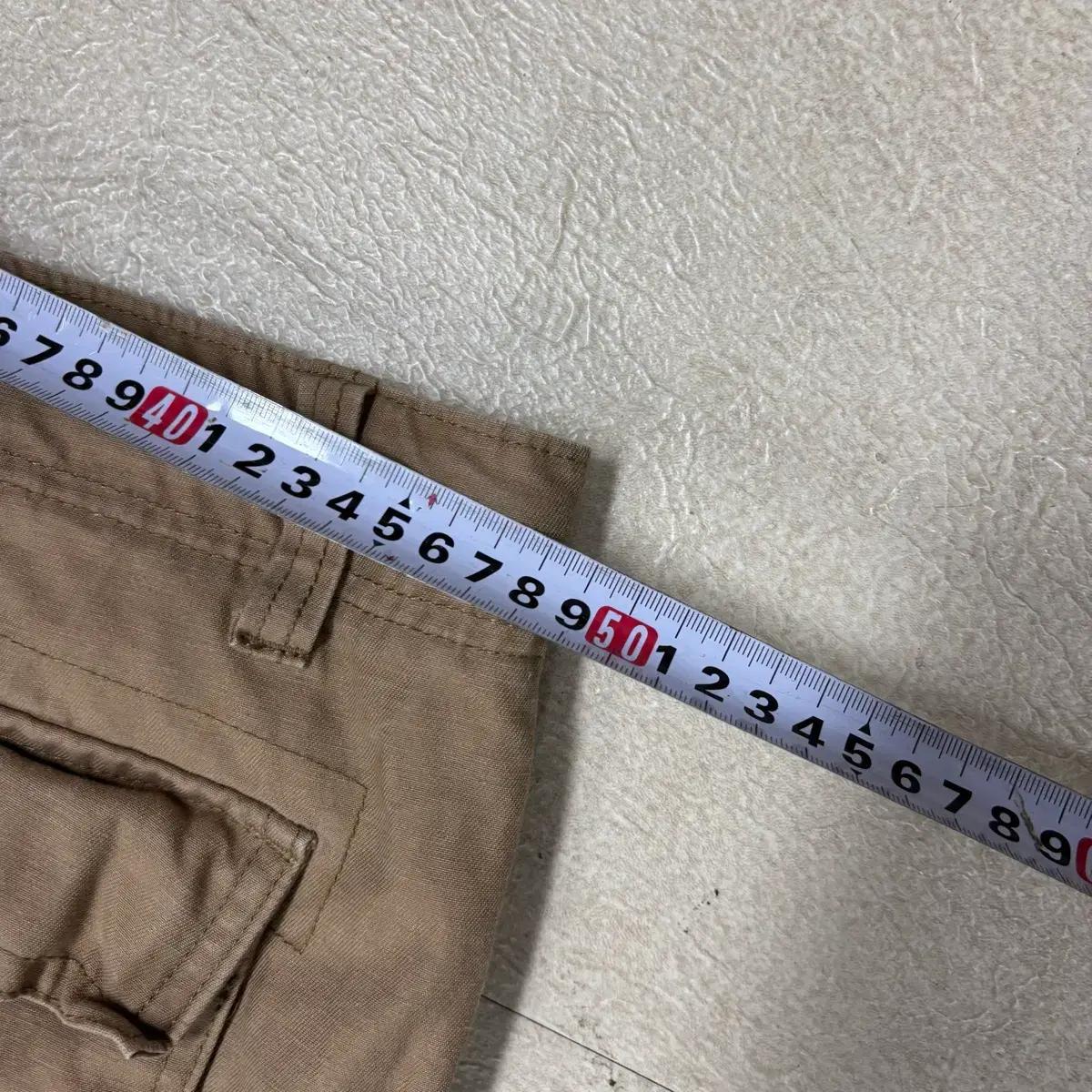 빈티지 박시 카고 베이지 팬츠 7