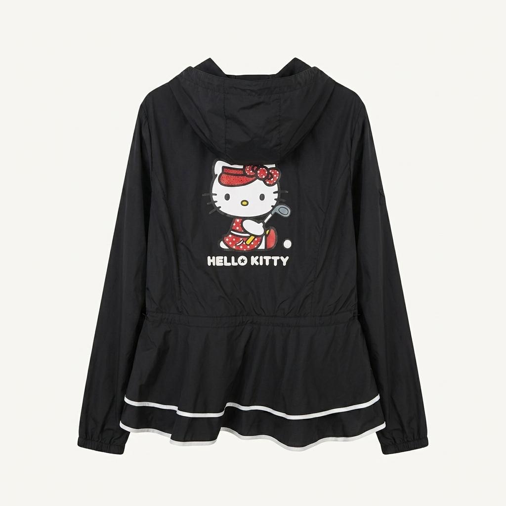 남0003813 헬로키티 바람막이 후드 집업 재킷 1