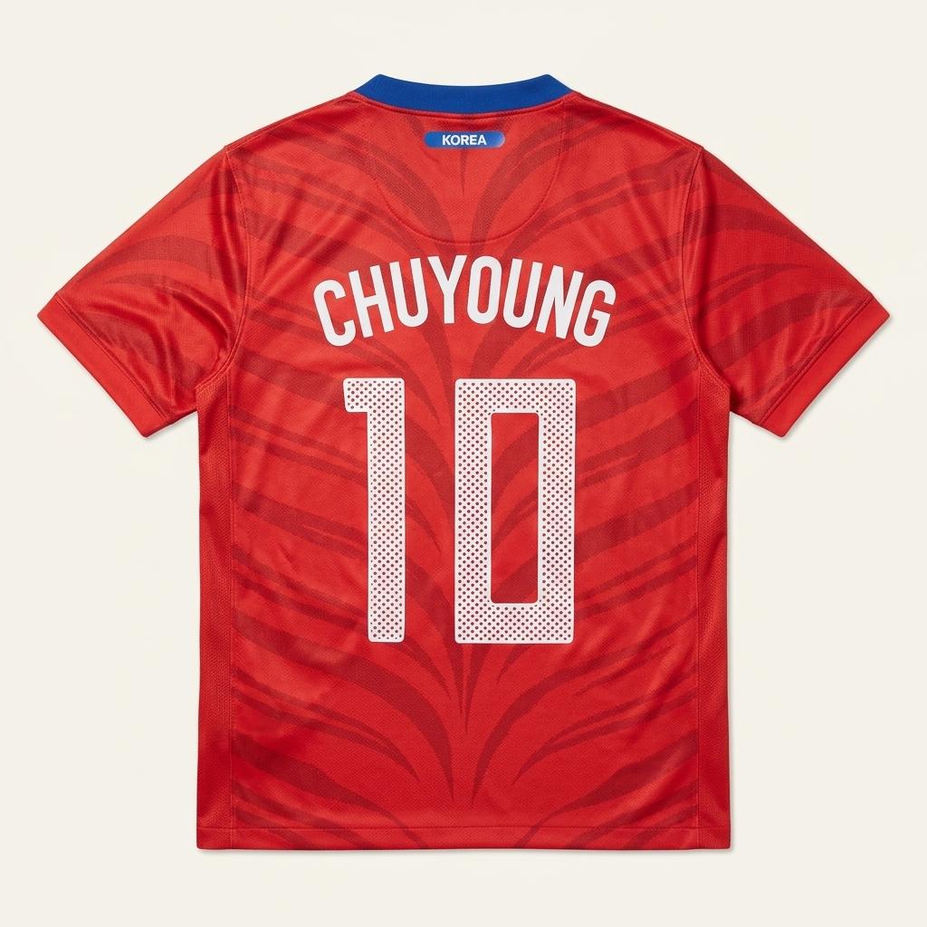 M 나이키 10/12 대한민국 국대 10번 박주영 홈 유니폼