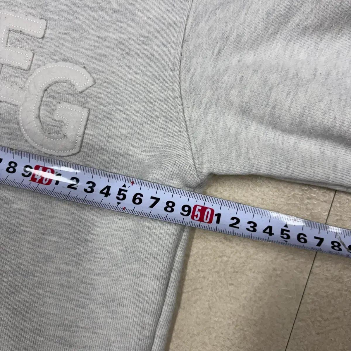 에스피오나지 스몰로고 그레이 후드티 6
