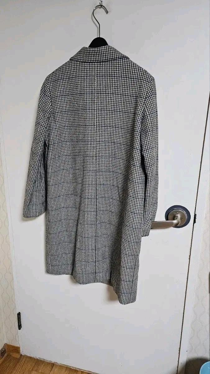 BCBG체크 모 롱자켓  4