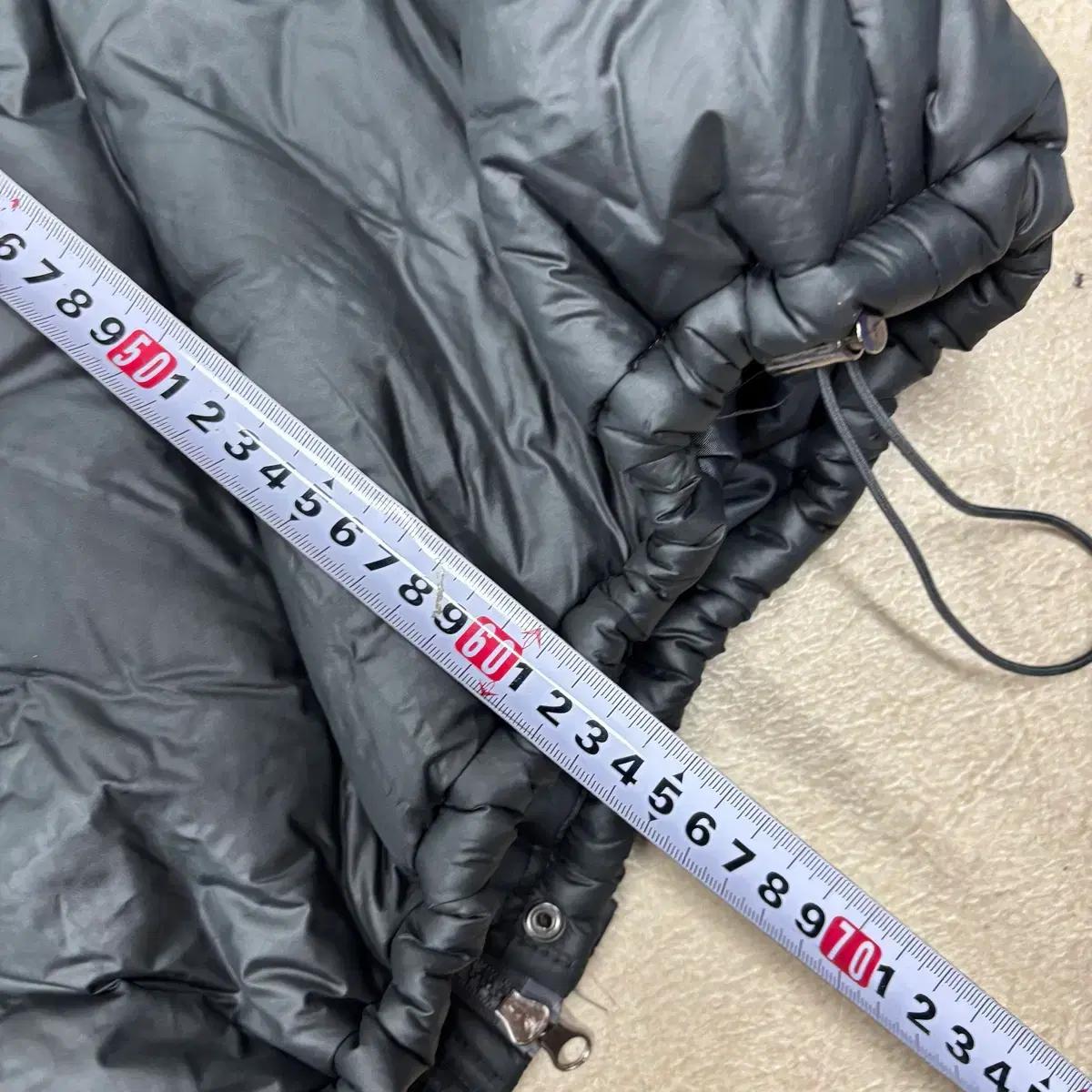 빈티지 스트링 블랙 숏 패딩 5