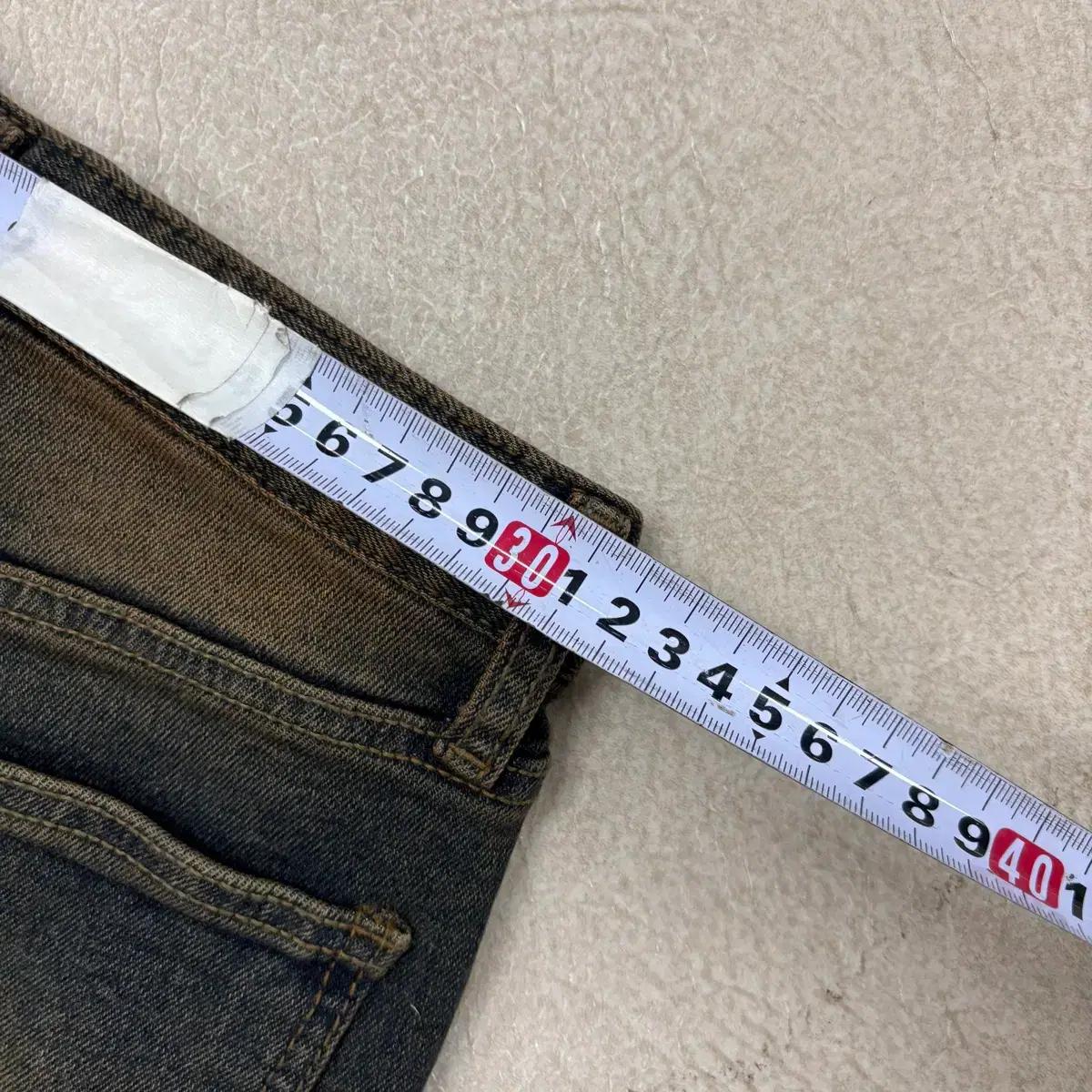 빈티지 워싱 부츠컷 데님 팬츠 7