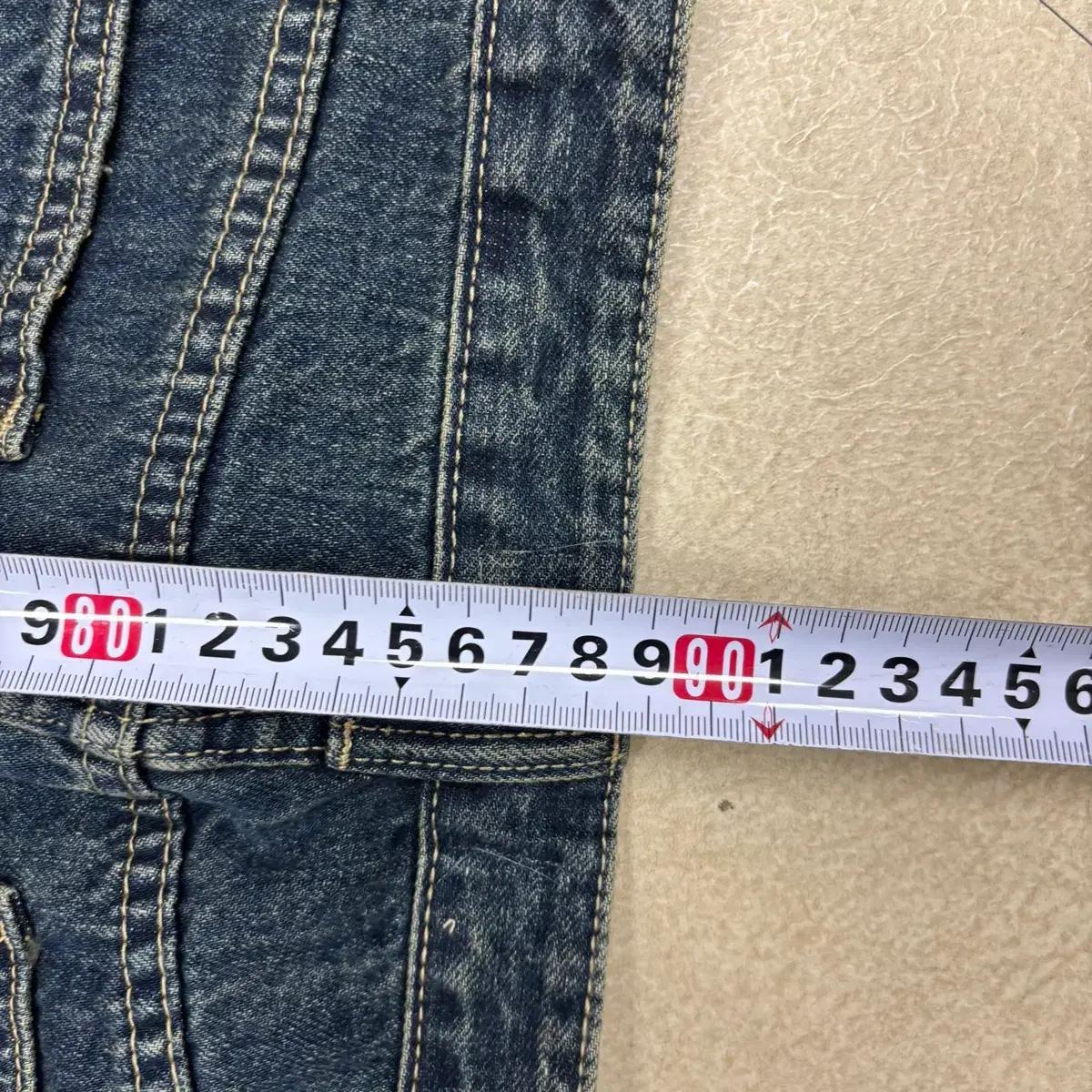 빈티지 워싱 데님 스커트 6