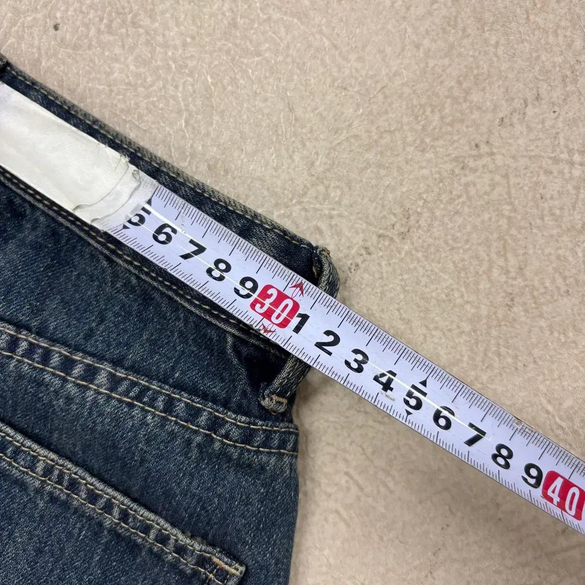 빈티지 워싱 데님 스커트 7