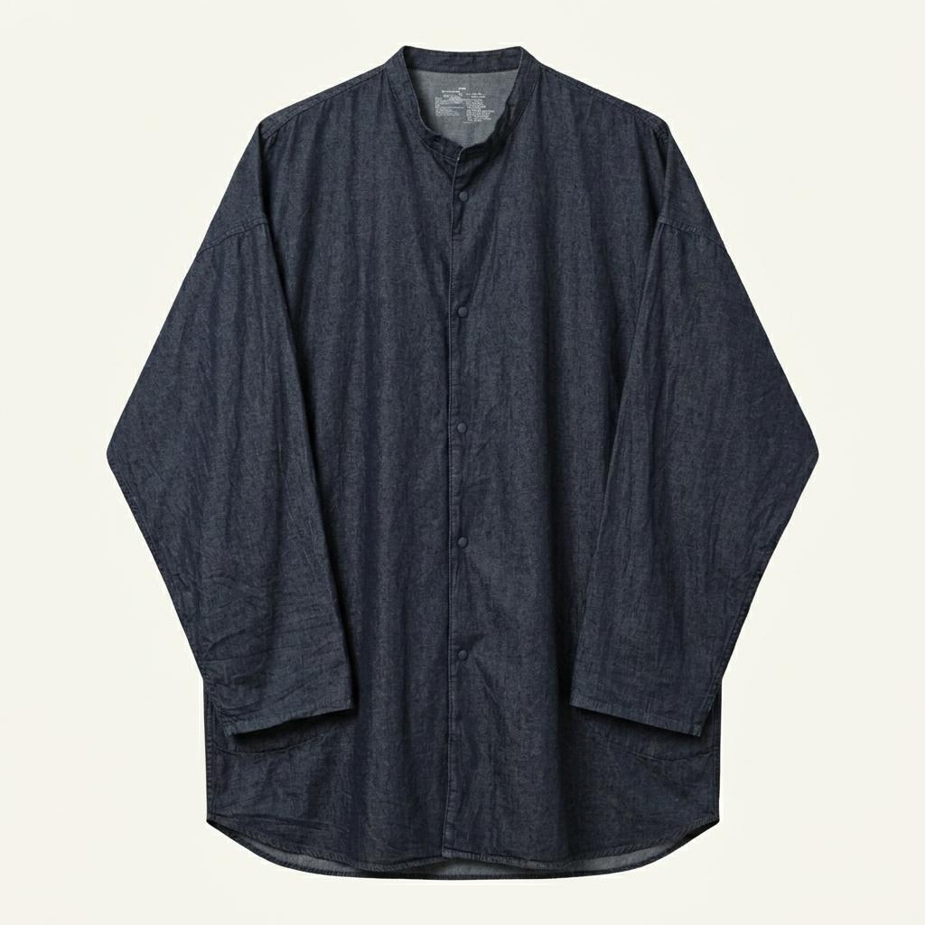 무인양품 데님 오버 셔츠 남성 L~XL 1