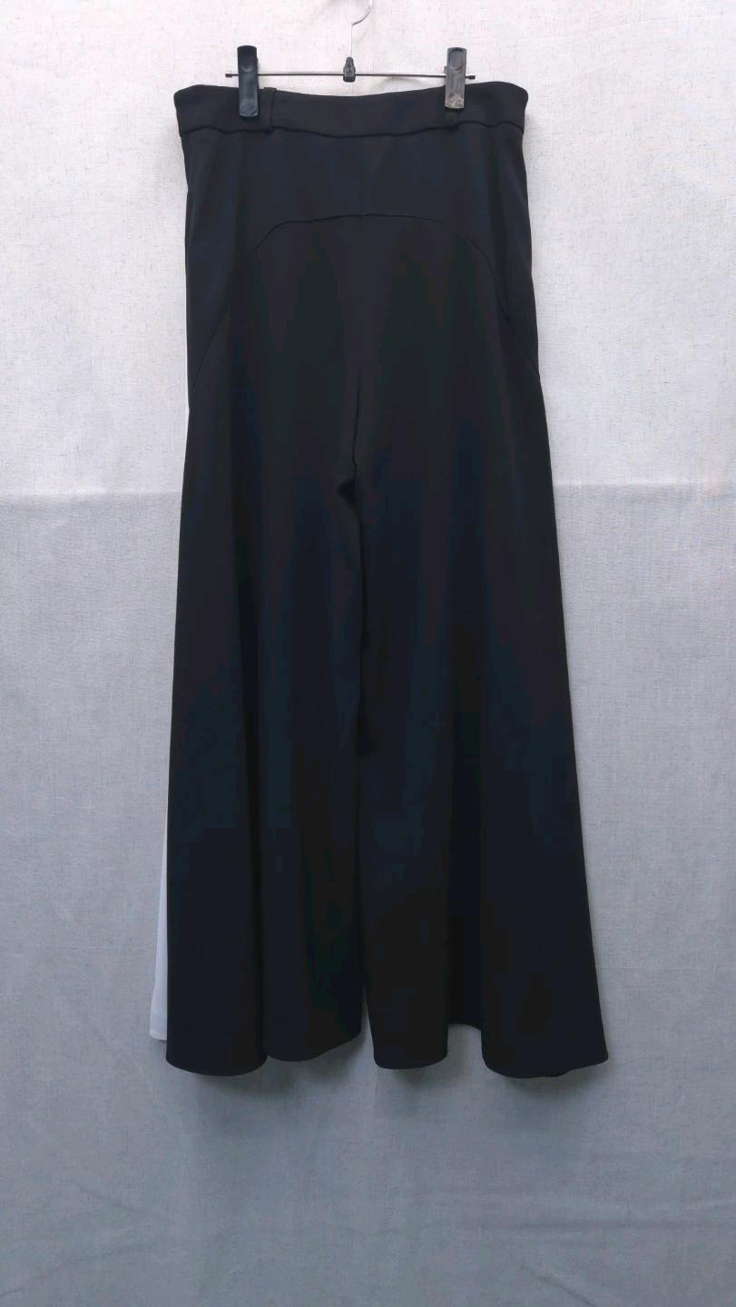 PETER PILOTTO 블랙 사이드라인 와이드 팬츠 10 3