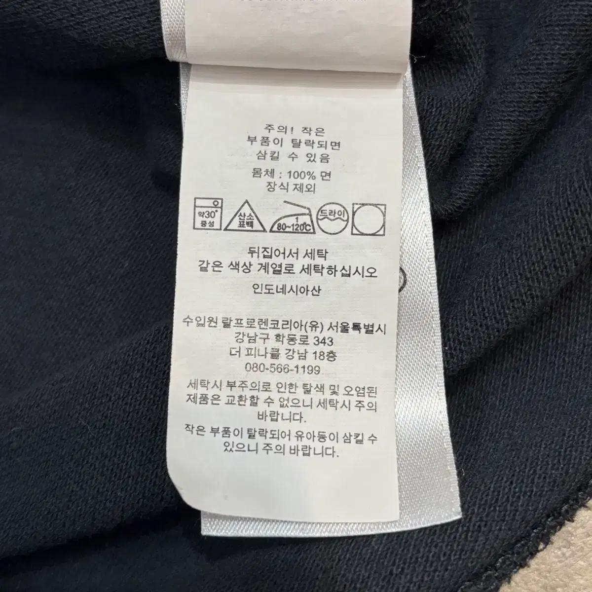 L 폴로랄프로렌 클래식핏 블랙 카라 반팔티 6