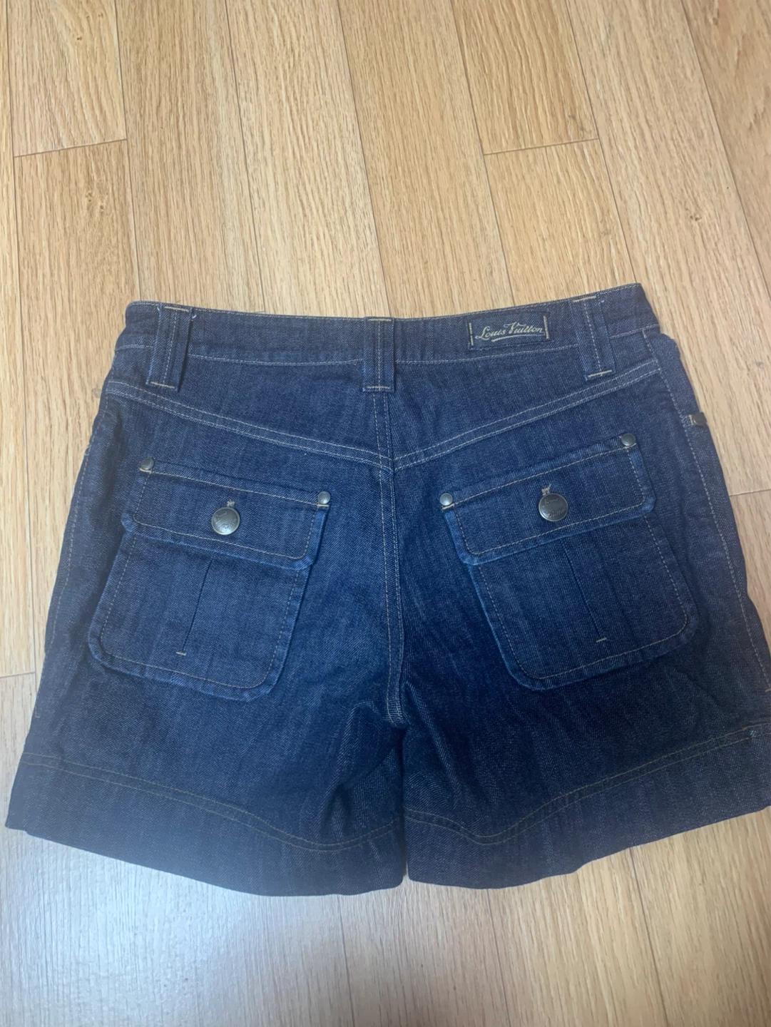 루이비통 데님 숏팬츠 38 3