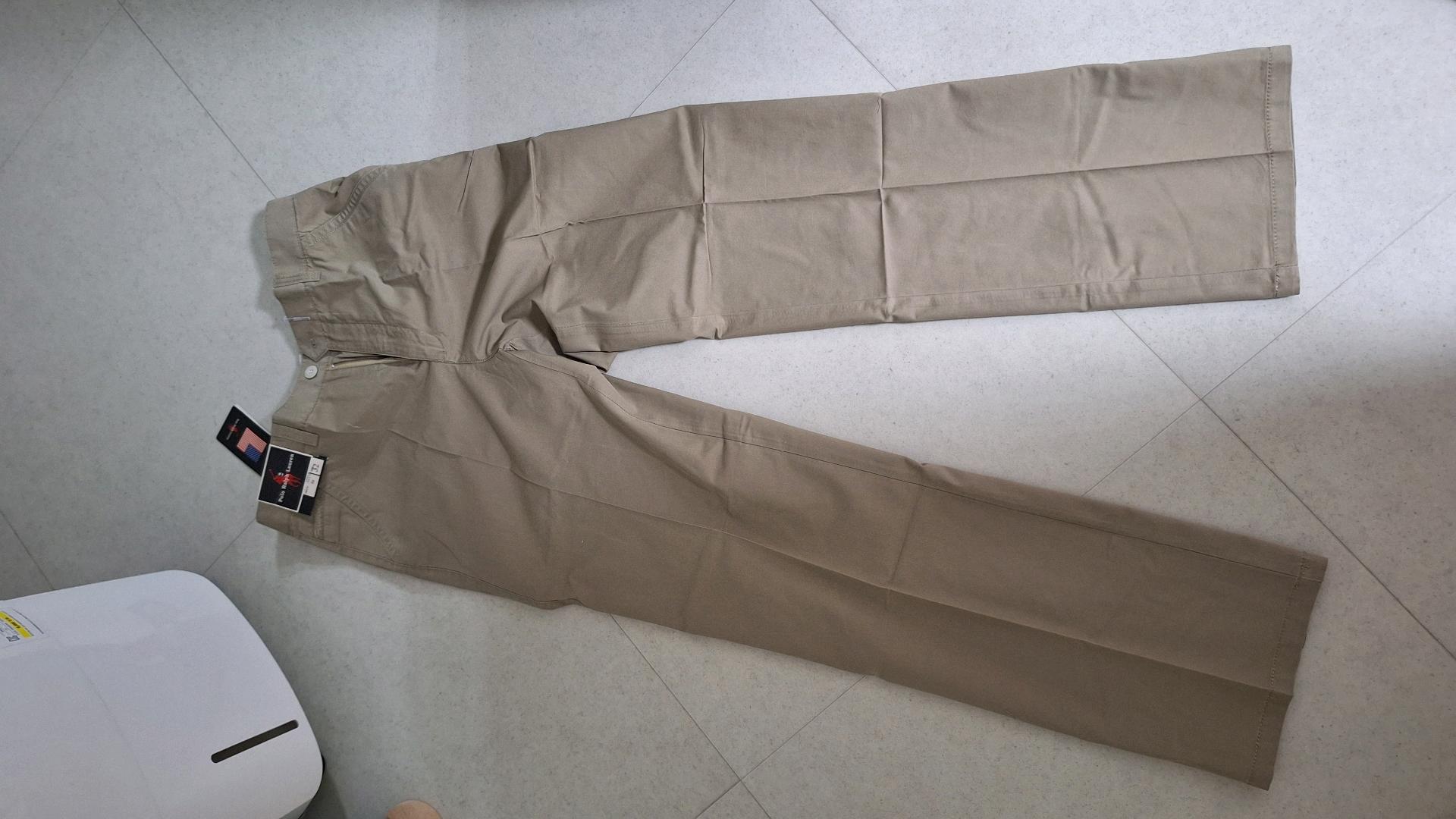 폴로 랄프로렌 클래식 면 치노 팬츠 베이지 3