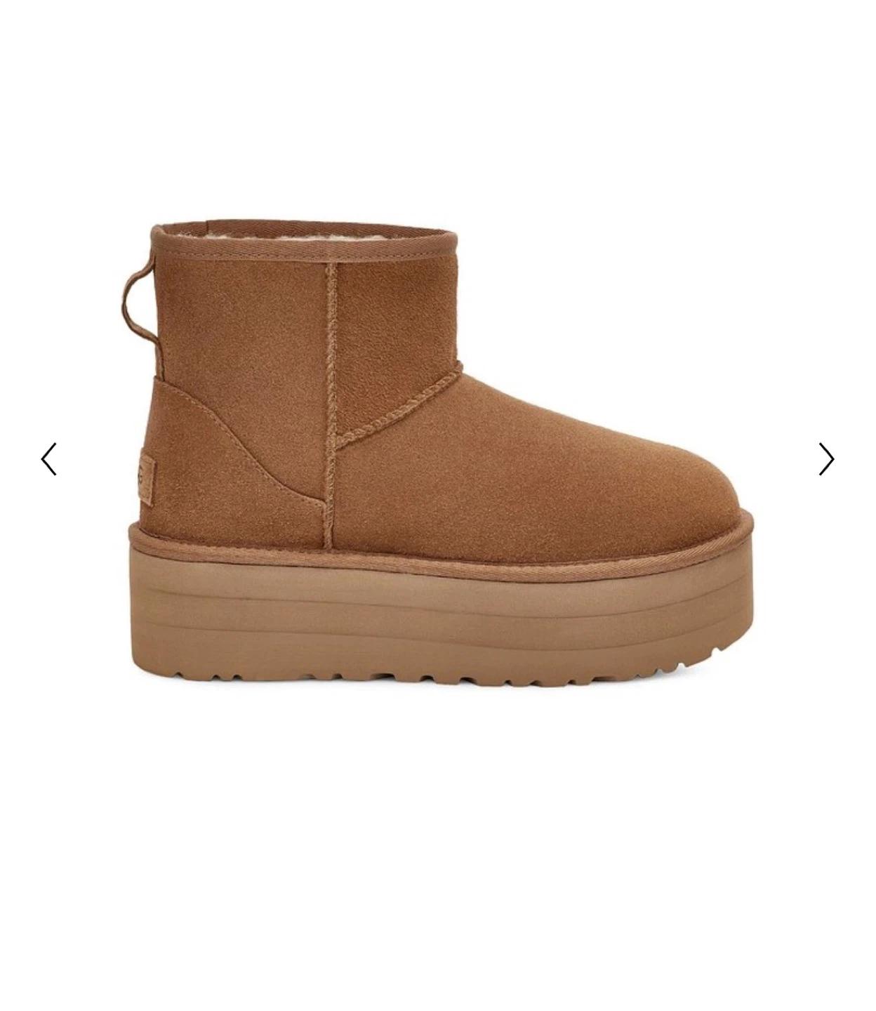 UGG 어그 정품 클래식 미니 플랫폼 체스트넛 250 (8) 2
