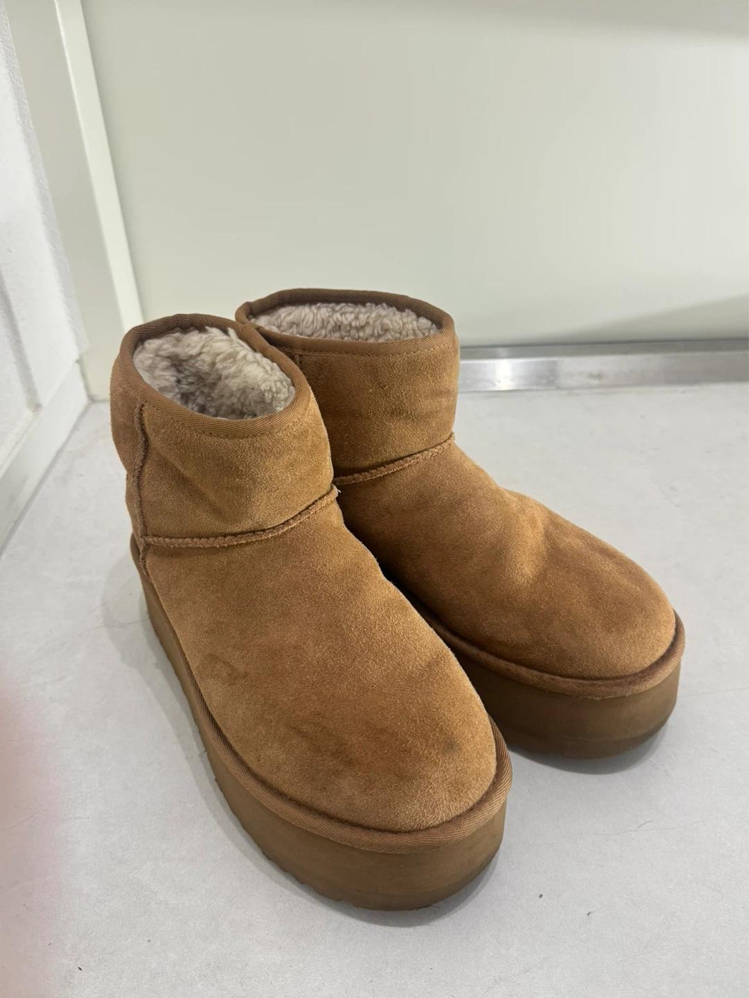 UGG 어그 정품 클래식 미니 플랫폼 체스트넛 250 (8) 3