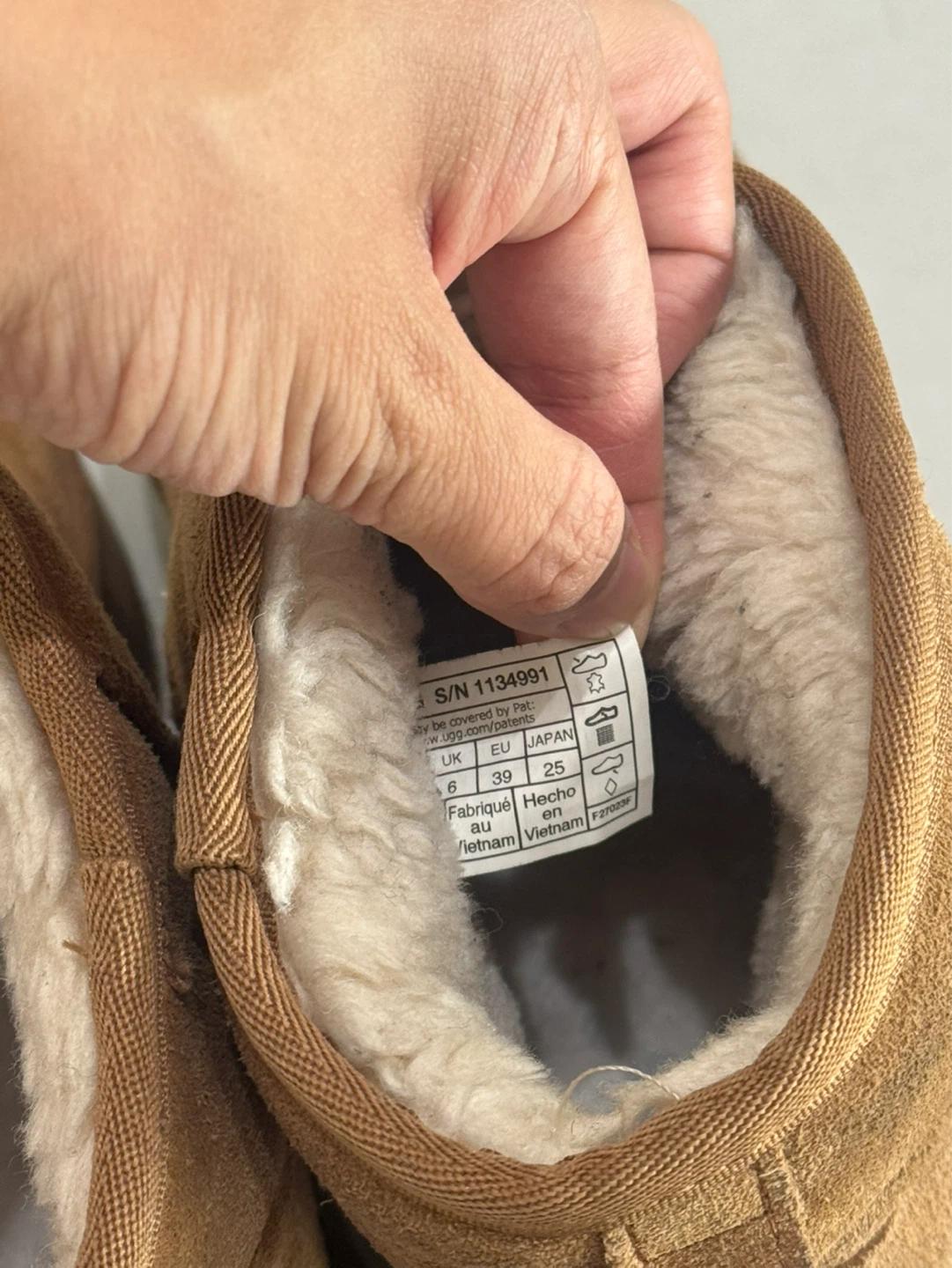 UGG 어그 정품 클래식 미니 플랫폼 체스트넛 250 (8) 7