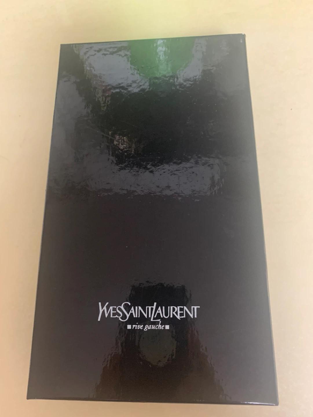 입생로랑 YSL 블랙 페이던트 롱 월렛 11