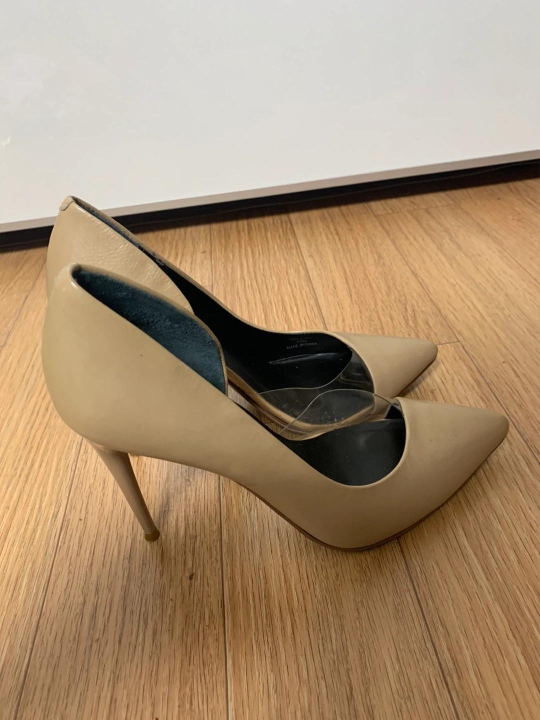 DM&SX 베이지 투명 힐  4