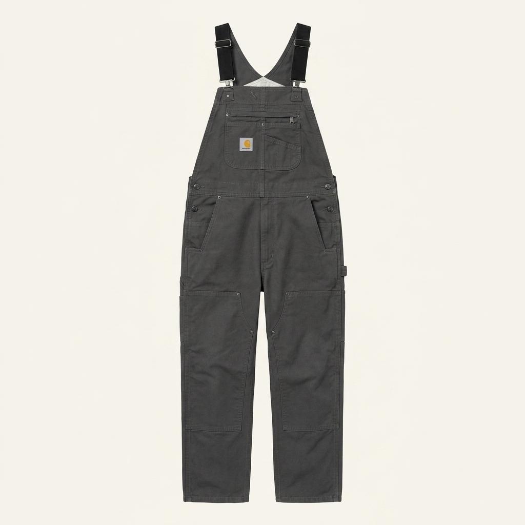 칼하트 캔버스 포켓 오버롤 차콜 E0609 1