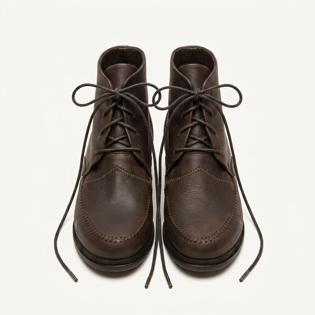 Rag & Bone 브라운 웨지힐 앵클 부츠  1