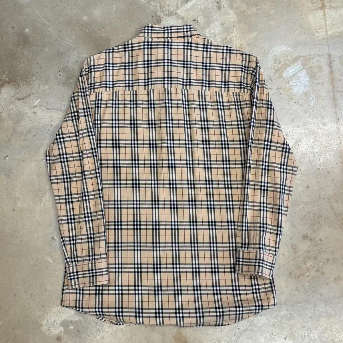 XL 버버리 노바체크 셔츠 4
